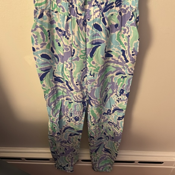 Lilly Pulitzer strapless jumpsuit - Picture 4 of 6